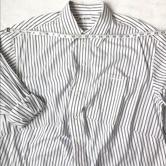 Balenciaga Shirt Blouse Button-Down Brand New with Tag 100% Authentic - Picture 4 of 15